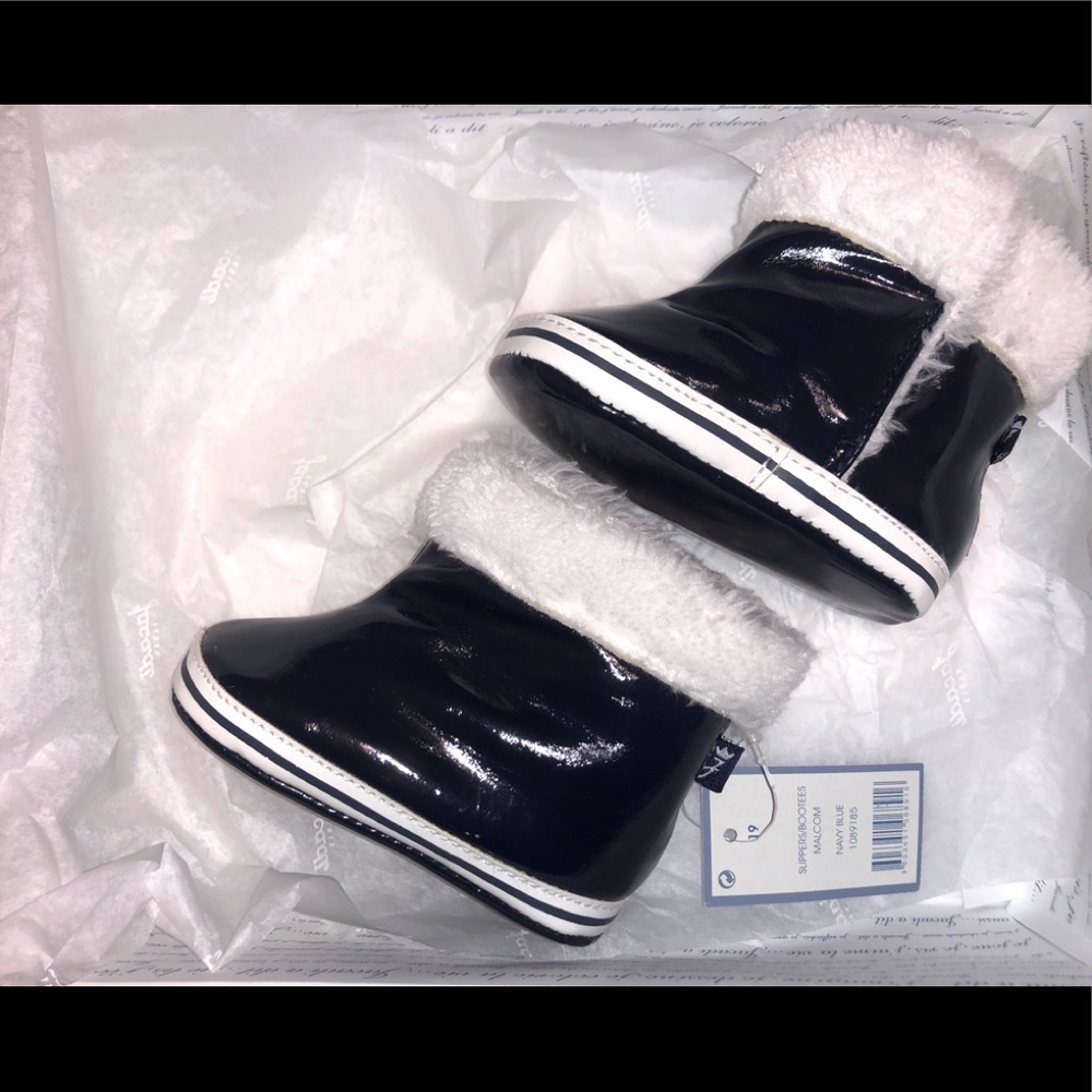 BNWT Jacadi Baby slipper/boots Size- 19